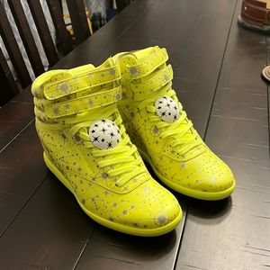 Reebok Freestyle HI INT Wedge X Melody Eshani shoes sneakers M47470 Womens Sz 6